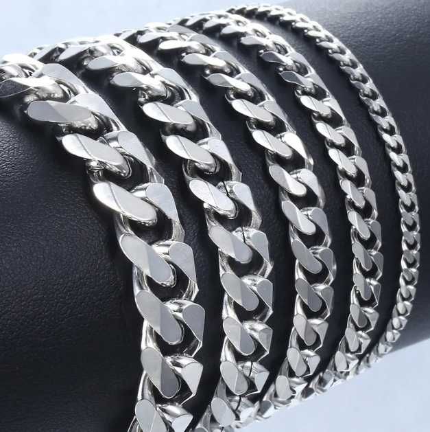 Pulseiras de aço inoxidável