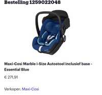 Fotelik Maxi cosi Marble i-size +isofix