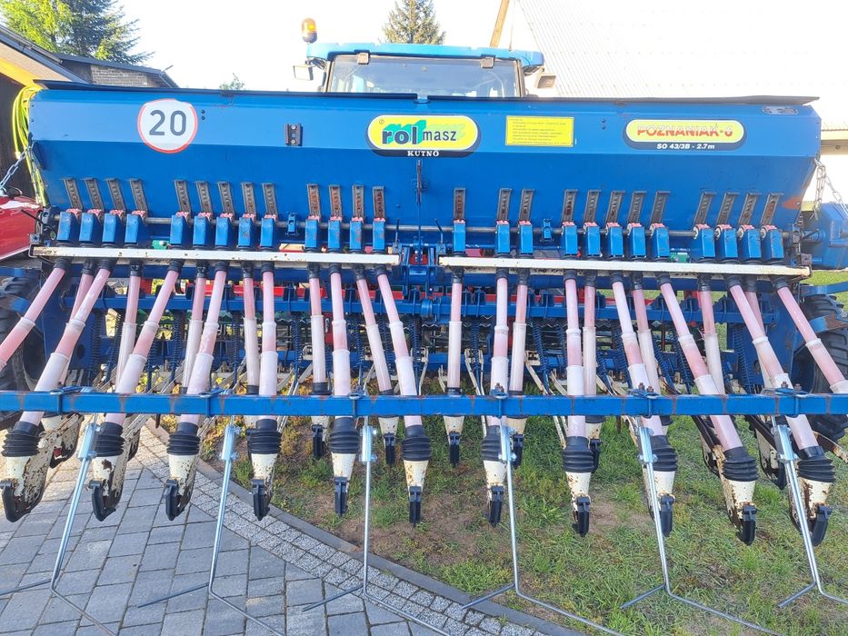 Agregat uprawowo siewny 2.7 agromasz poznaniak