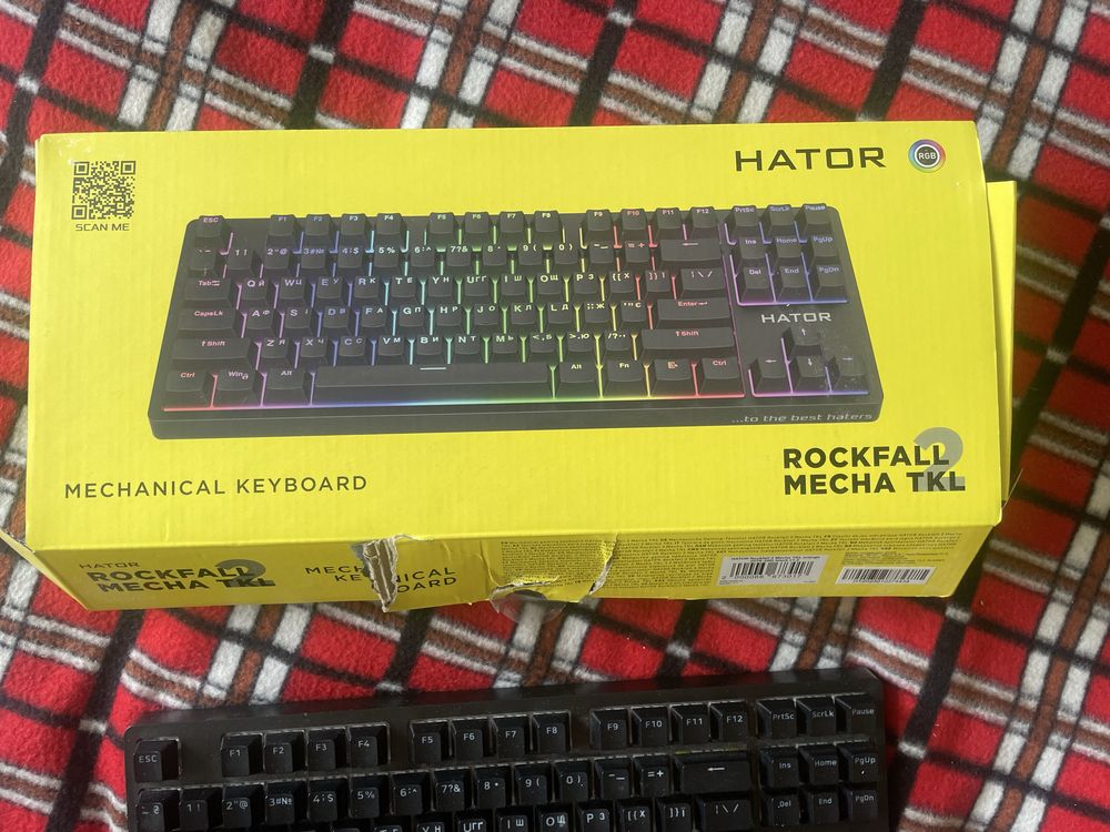 Клавіатура дротова ігрова Hator Rockfall 2 Mecha Б\У