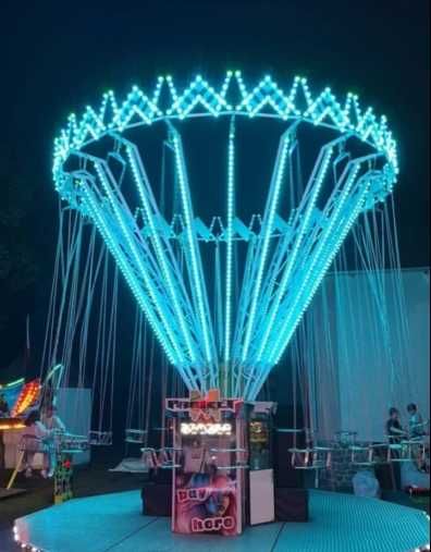 Karuzela Wenecka Duża Łańcuchowa Jarmarki