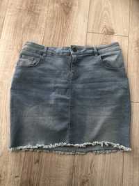 Jeansowa spódniczka damska rozmiar xl