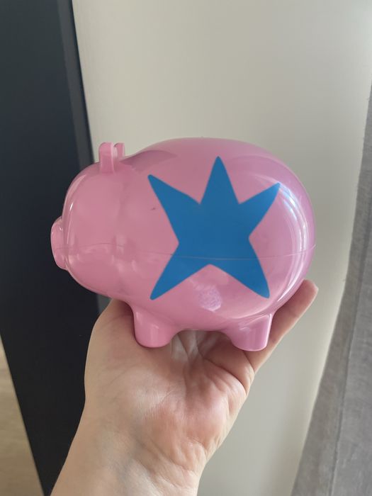 Mealheiro em plástico