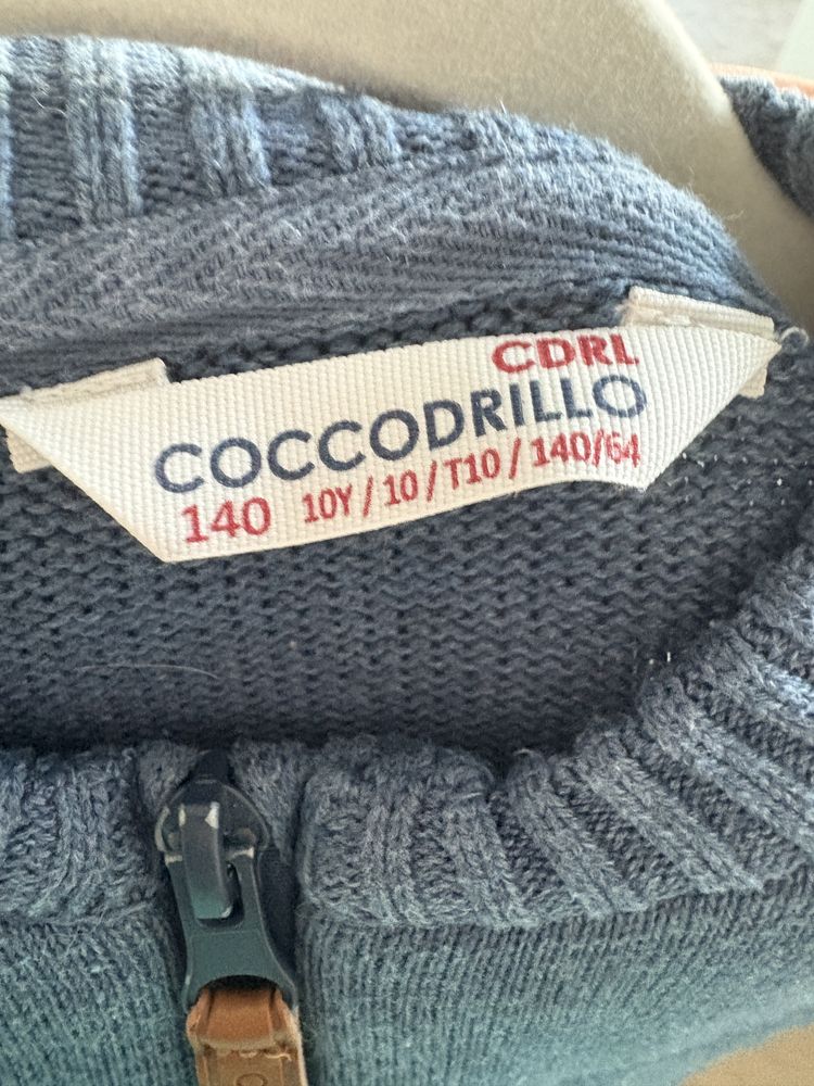 Coccodrillo sweterek z zamkiem r140
