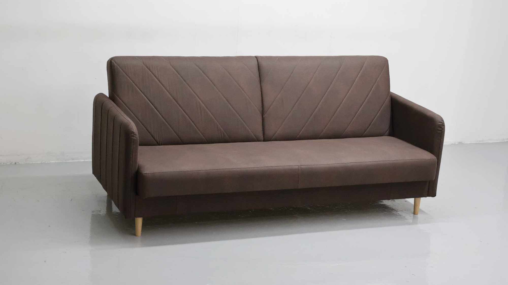 TET Sofa COCO z funkcja spania i pojemnikiem na pościel wersalka kanap