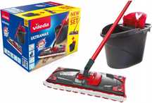 Vileda Ultramax mop płaski + gratisy !! nowy kpl
