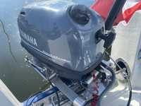 Silnik zaburtowy łodzi pontonu motorówki Yamaha F4 manetka rumpel 4 KM
