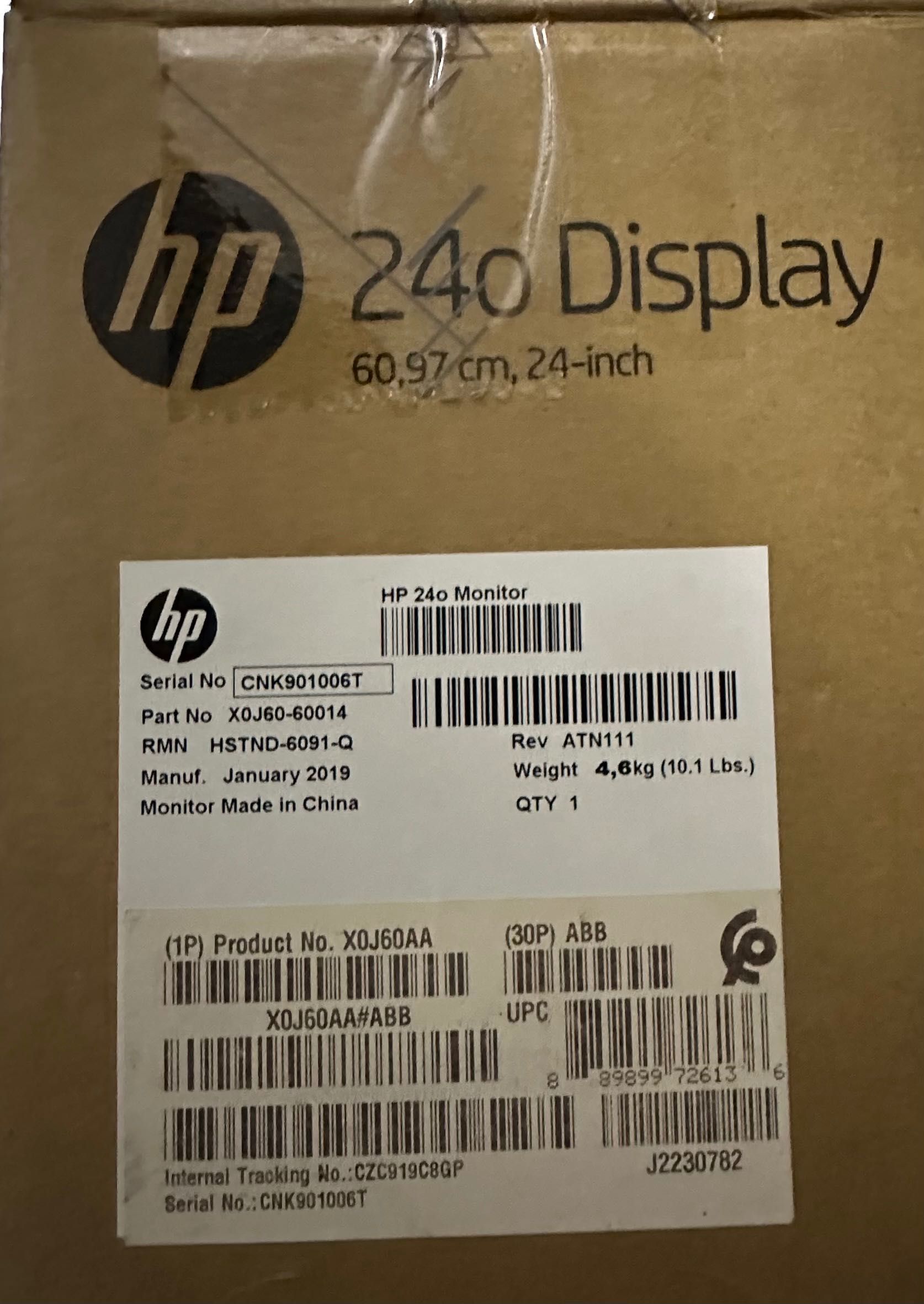 Vendo ecrã LG de 24’