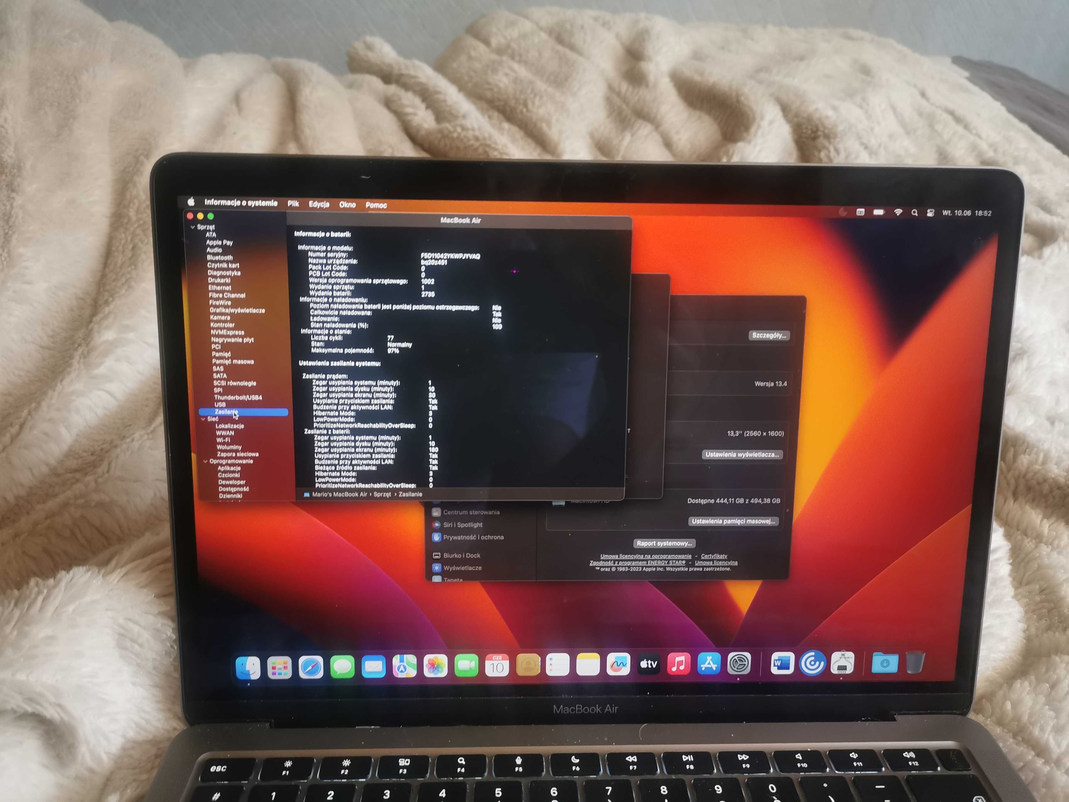 MacBook Air 13” M1 | 16 | 512 | Stan idealny