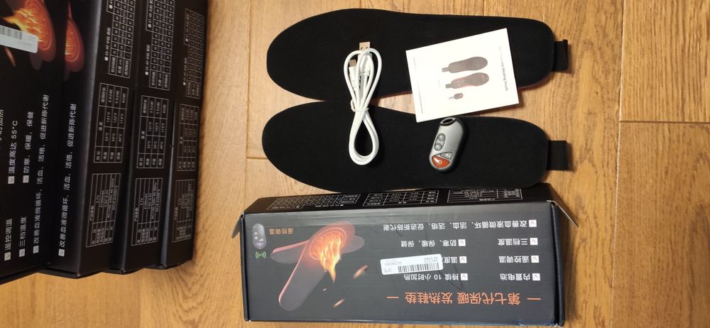 Беспроводные стельки с подогревом / Бездротові устілки з підігрівом