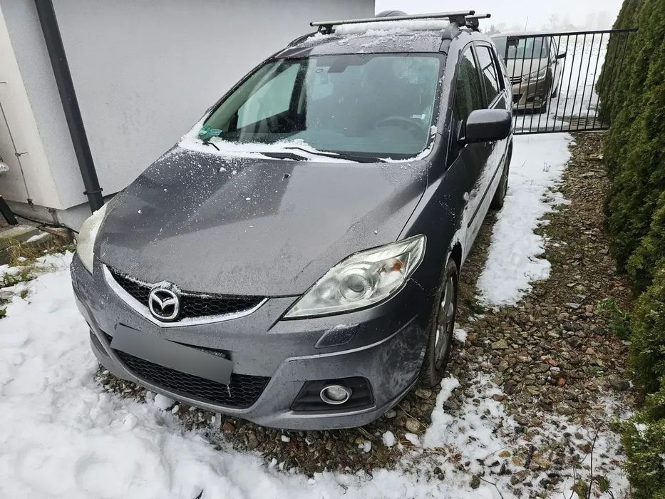 Mazda 5 Mazda 5, 2009 r. benzyna + gaz, hak,