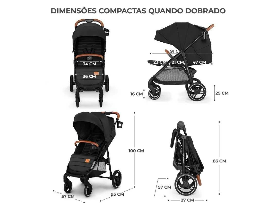 Carrinho de bebê Kinder Kraft Maxi