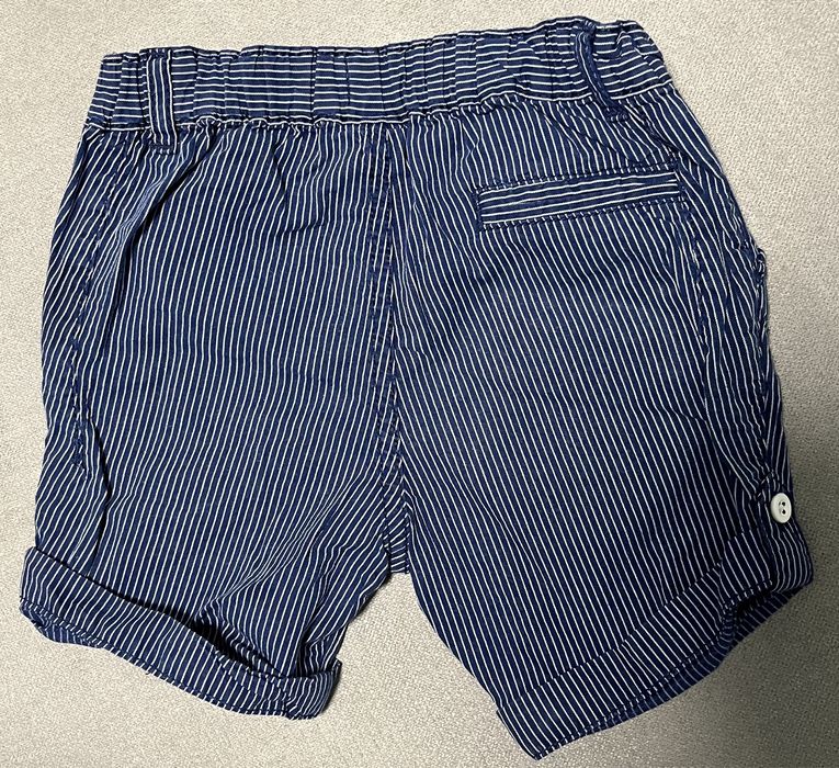 Zestaw body,spodenki Baby Club i tenisówki F&F r.74
