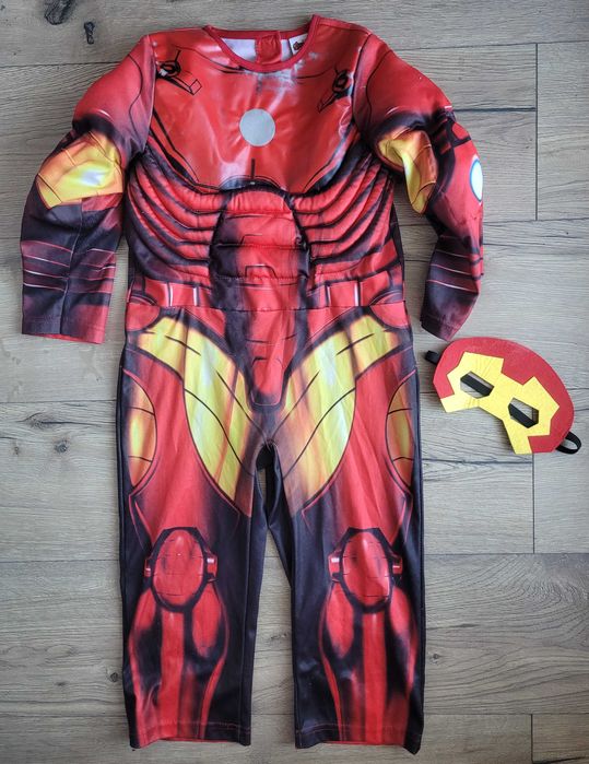 Strój kostium przebranie Ironman Avengers 98/104