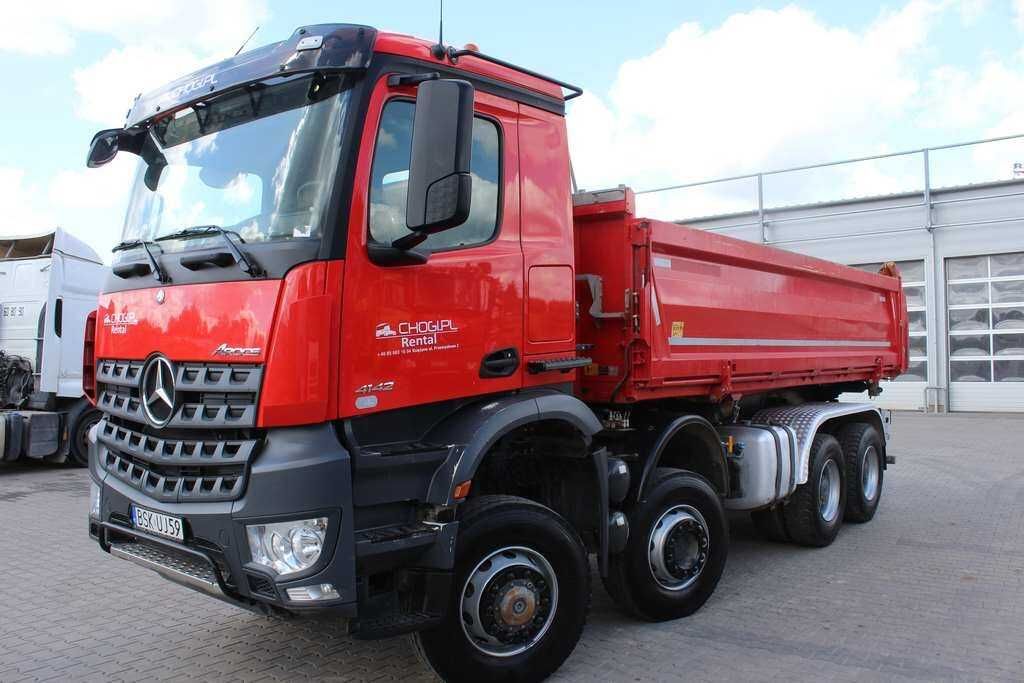 Wywrotka 4-osiowa Mercedes Actros  8x6 - Wynajem!!!