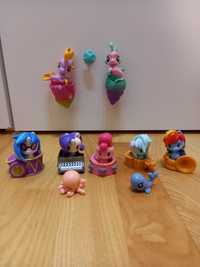 My little pony zestawy figurki muzyczne instrumenty wodne moski kąpiel