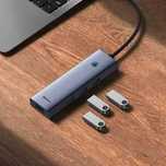 Hub USB HDMI 5w1 Szary Nowy Gwarancja Faktura