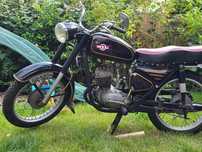 WSK M06 WSK 125 Sz 1971 - kultowy motocykl PRL, 123 ccm, 8 KM