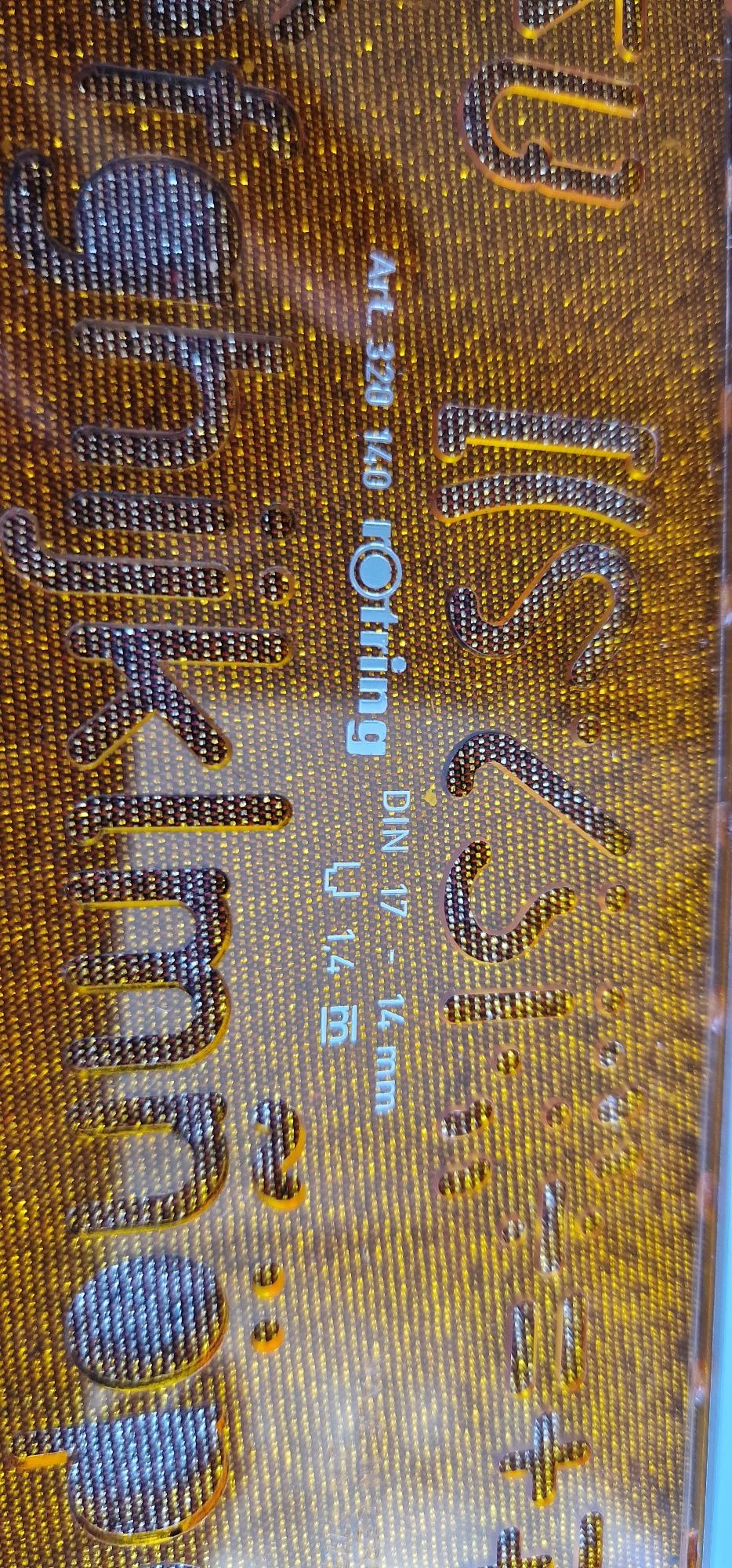 11 Reguas Rotring
