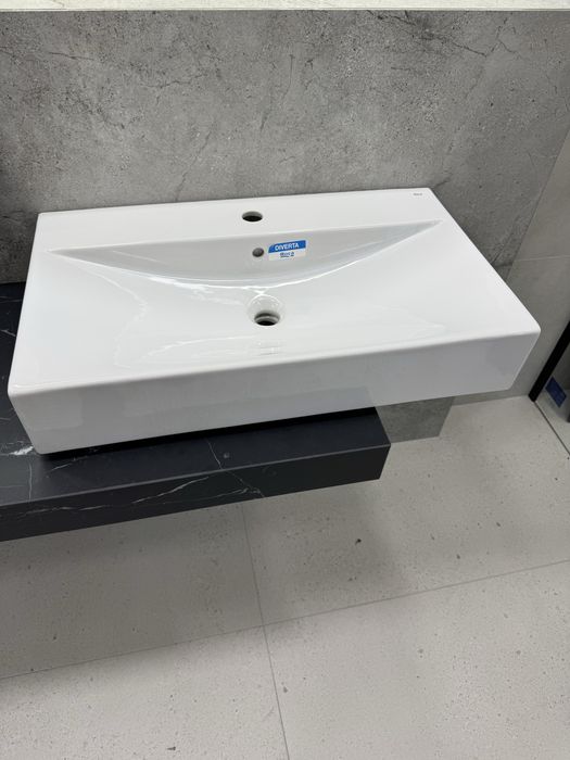 Umywalka nablatowa Roca Diverta 75×44×13,5 – poekspozycyjna