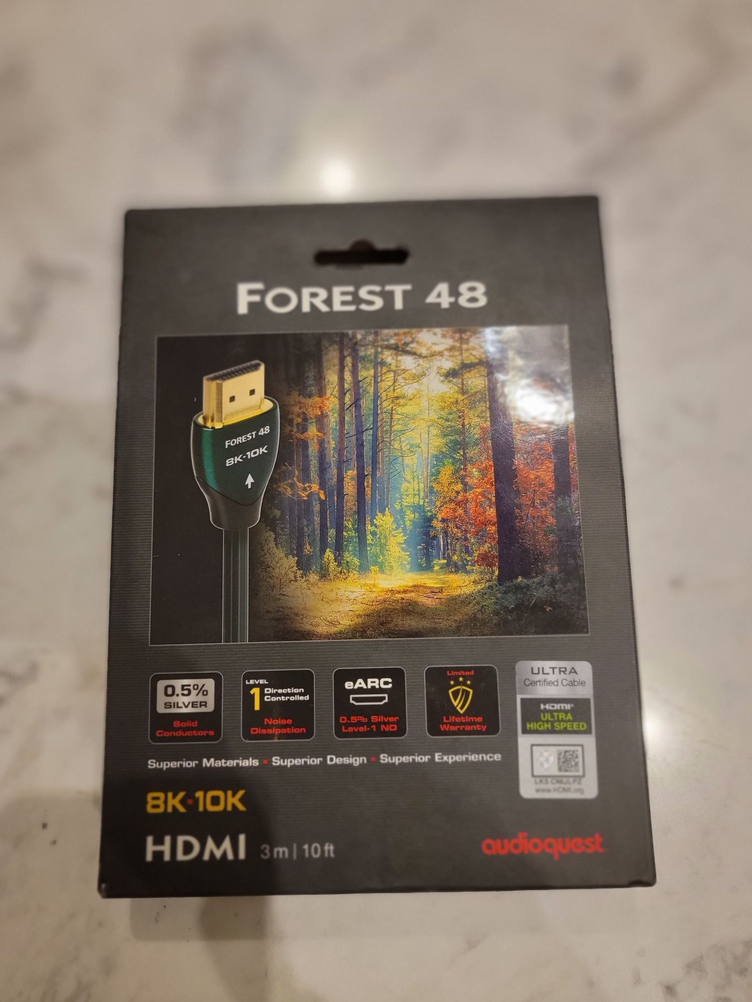 Кабель AudioQuest Forest 48G HDMI 3m