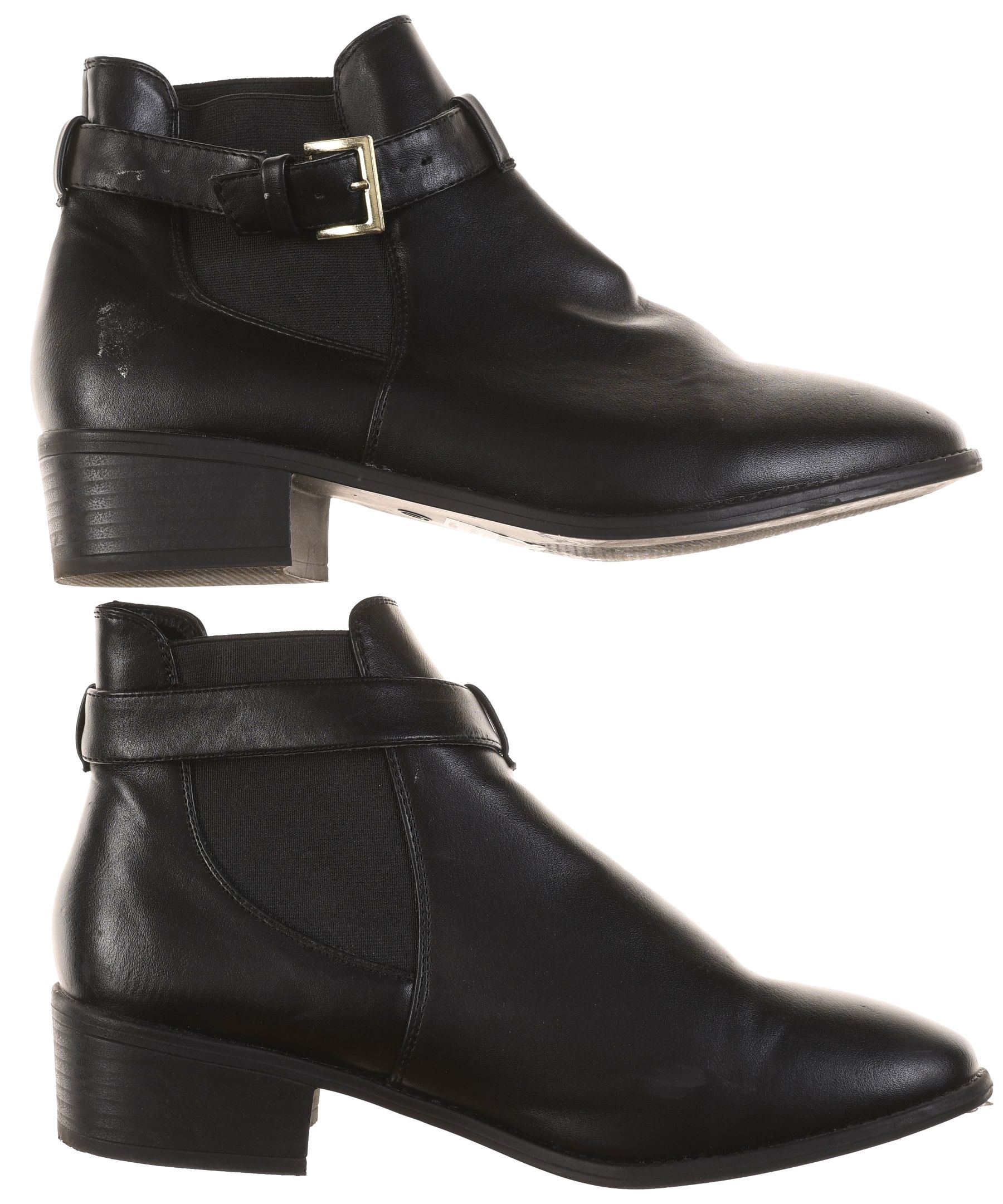 DOROTHY PERKINS czarne botki sztyblety półbuty 39