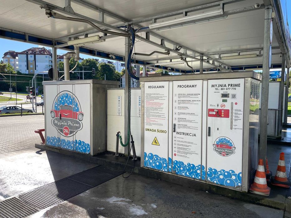 Myjnia samochodowa samoobsługowa technologia