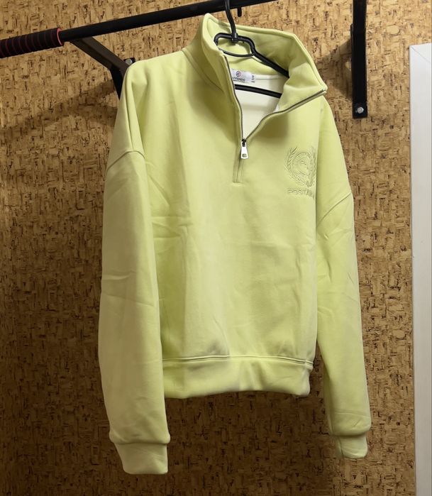 Теплий спортивний костюм розмір S/M, лимонного колюру.