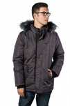Quickside Kurtka Męska Zimowa Alaska Grafit XXXXL