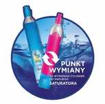 Punkt wymiany butli do saturatorów typu Sodastream, Brita, Dafi...