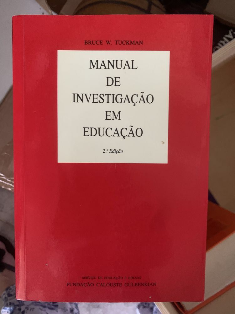 Manual de investigacao em educacao - Tuckman