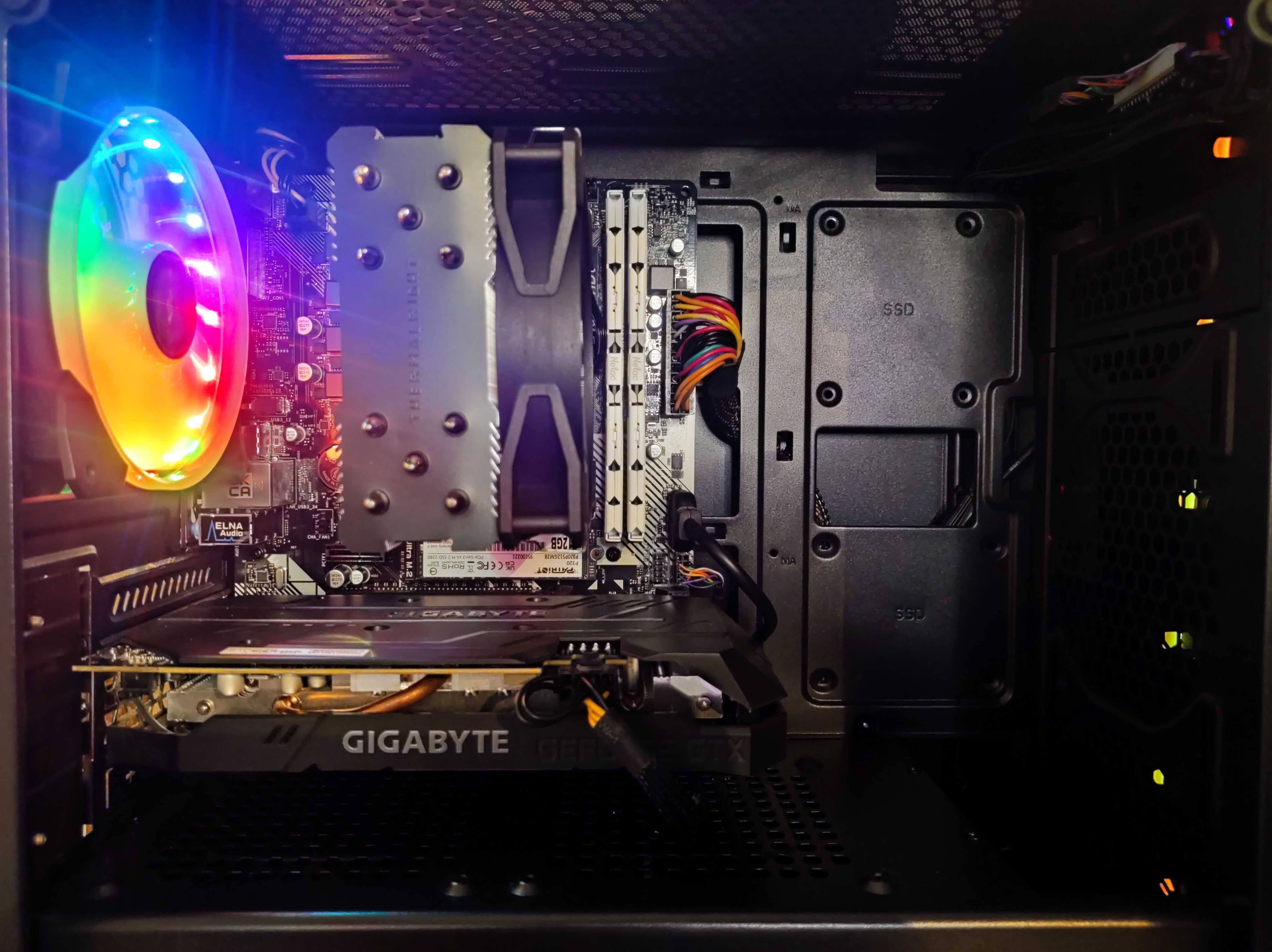 PC Gaming Ryzen 3600 4GHz / GTX 1660 Ti 6GB / 16GB 3200 / RGB / NVMe