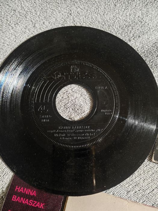 3 single 7" PRL Polskie Nagrania Tonpress Wodecki Hanna Banaszak