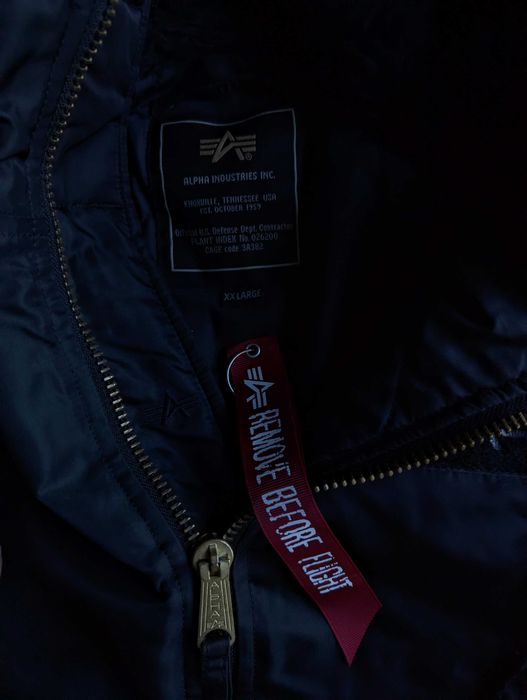 Бомбер Alpha Industries CWU-45 hooded куртка