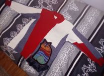 Sweter, nowy, roz uniwersalny, HONEY KIDS.