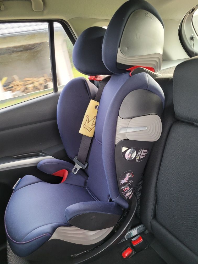 Fotelik samochodowy Cybex Pallas S-Fix Navy Blue 9-36Kg
