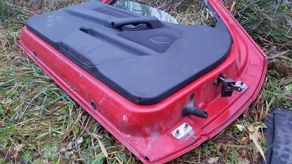 Bmw e36 compact drzwi hellrot prawe i lewe