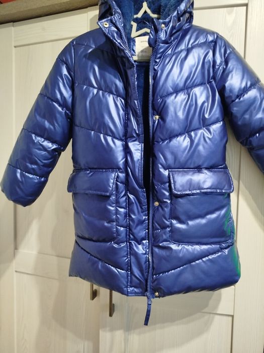 Kurtka zimowa dziewczęca .