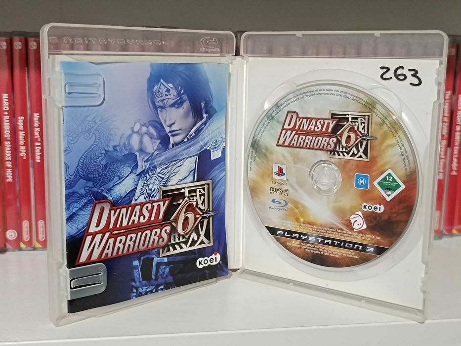 PS3 Jogos Dynasty Warriors 6 e Dynasty Warriors Strike Force