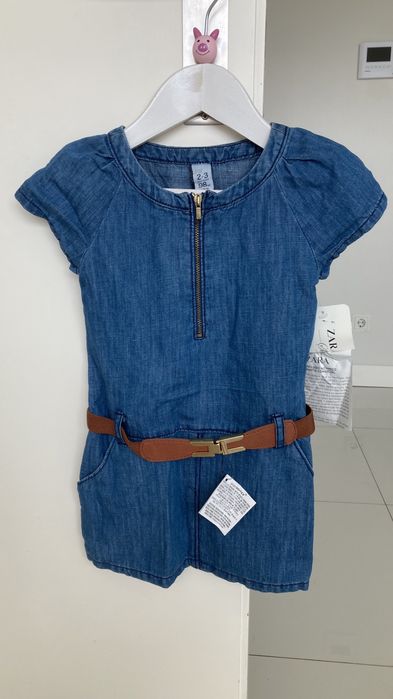Vestido de ganga Zara Kids menina
