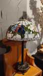 Lampa witrażowa Bratki