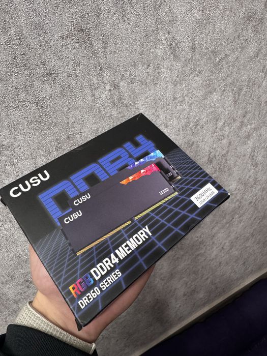 Оперативна памʼять DDR 4 CUSU 2x16 32gb 3600mhz ідеальний стан