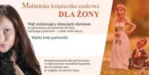 Małżeńska Książeczka Czekowa - Dla Żony. Razem