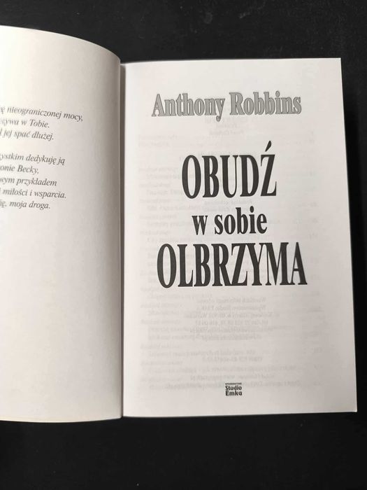 Obudź w sobie olbrzyma - Anthony Robbins