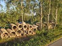 Kręgi betonowe betony różne rozmiary przepusty  mostek