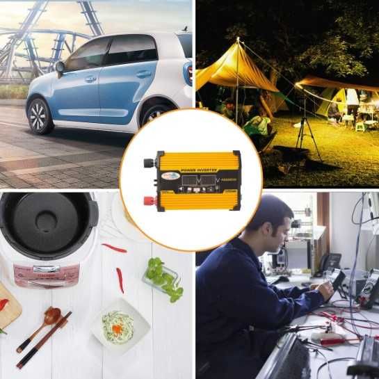 Інвертор, перетворювач  4000 W 12В /220 В, 4000Вт в наявності