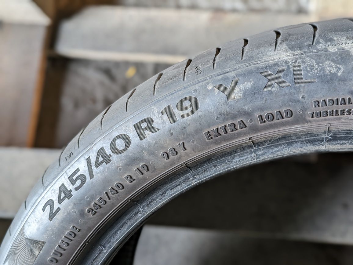 Шини літні 245 40 r 19 Continental резина колеса gtyres