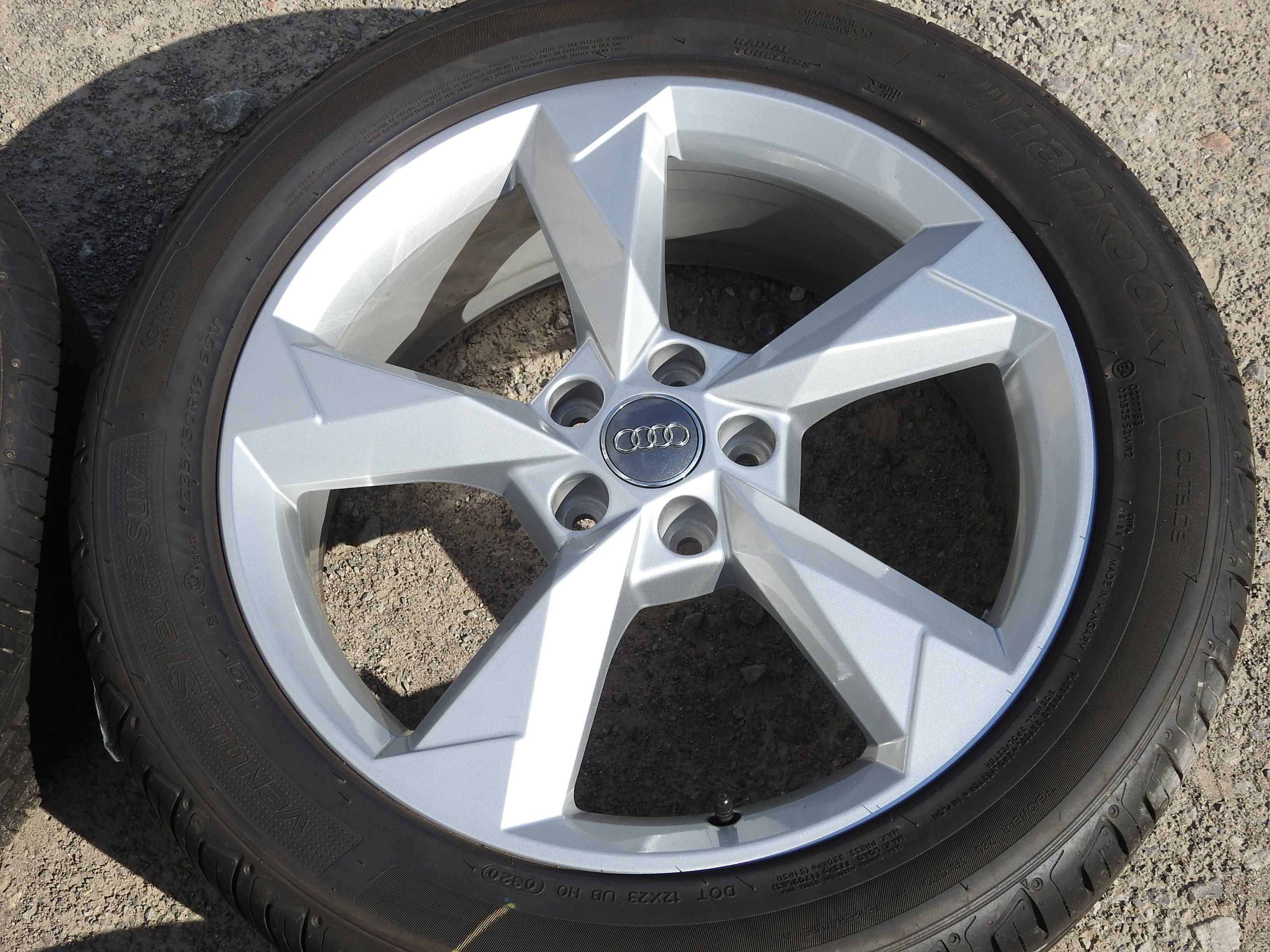 4x FELGI ALU 5x112r19 AUDI Q3 ORYG 83A ET43 JAK NOWE Demo 21rok