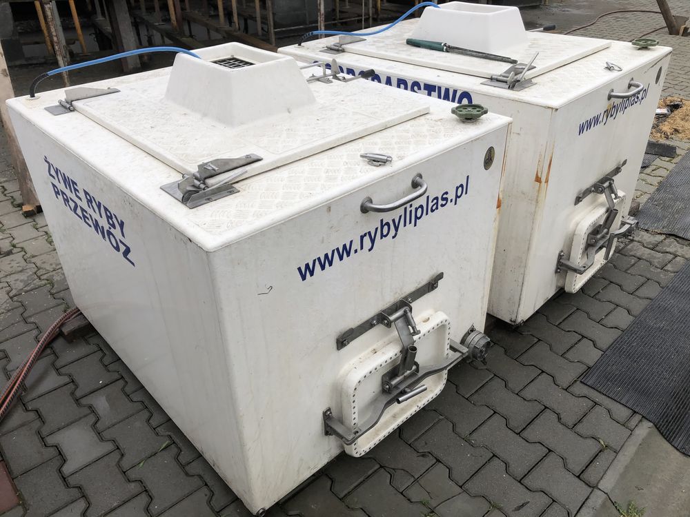 Zbiornik basen do transportu ryb SDK 1000l Izolowany