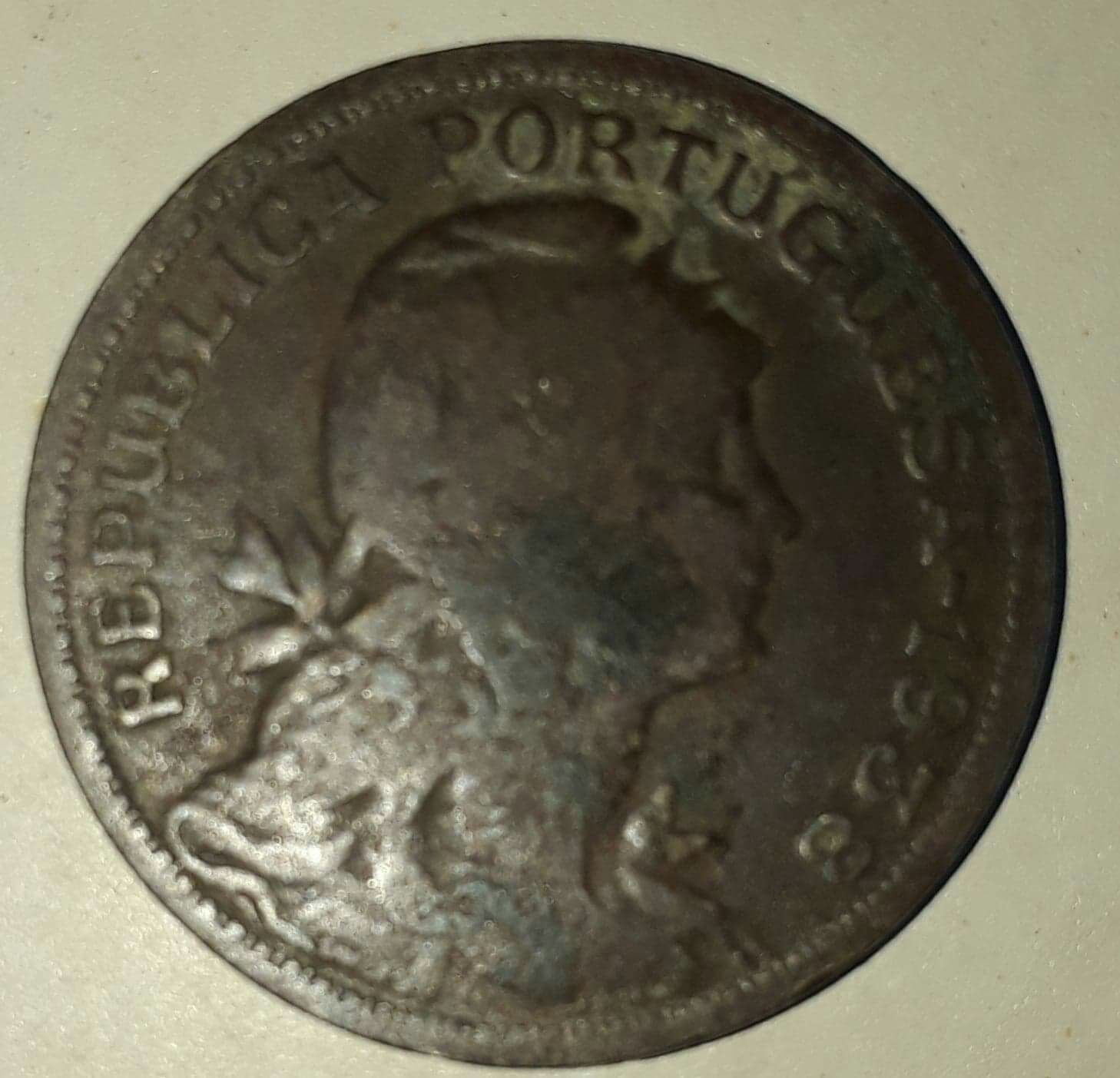 Moeda de 50 centavos de 1938